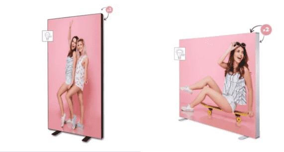 világító LED box háttérfal rendezvényekre